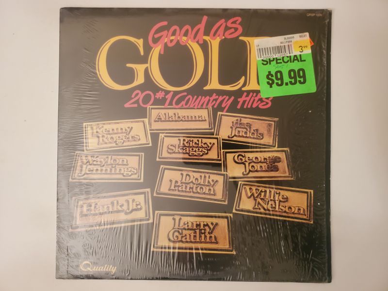 Various Artists Good as Gold: 20 #1 Country Hits vinyl record